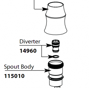 moen diverter